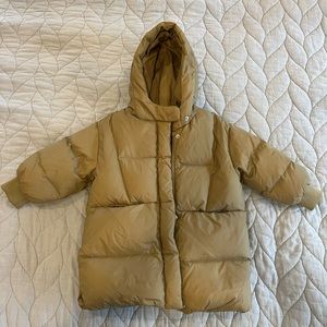 Zara Toddler Puff Coat Size 2-3 Years